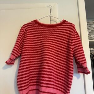 Chic Striped Pink Sweater